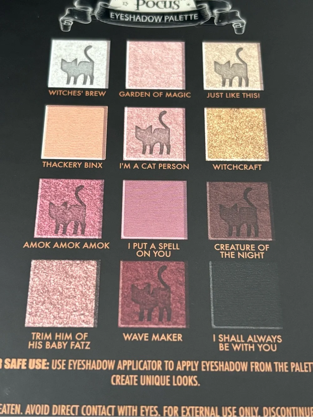 Disney Hocus Pocus Eyeshadow Palette - Limited Edition Halloween